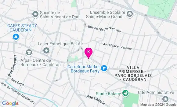 Localisation Juliette Vanquaethem