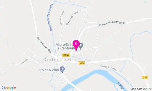 Localisation Fanny Sabatier