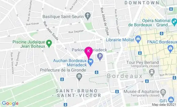Localisation Antoine Marenaud