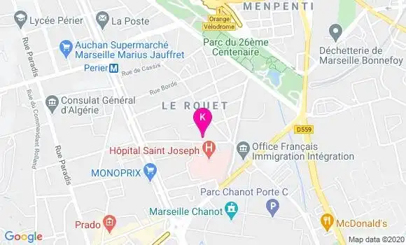Localisation Stephan Menahem