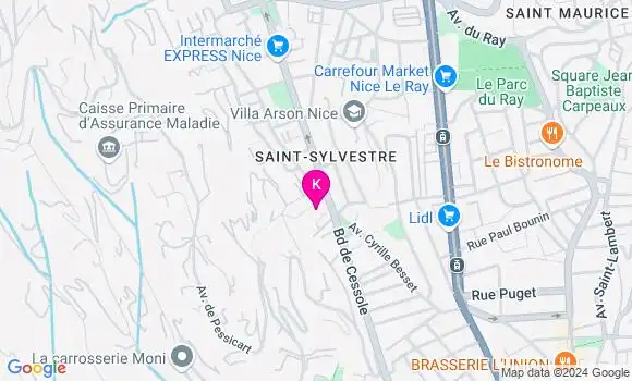 Localisation Marion Bastoul