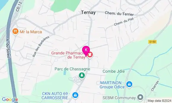 Localisation Manon Graveleau