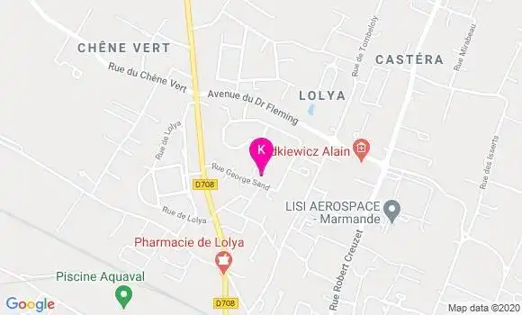 Localisation Maxime Labarchede