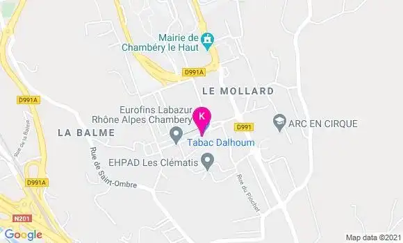 Localisation Jean Baptiste Bayle