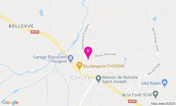 Localisation Aude Maillard