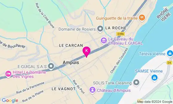 Localisation Fabrice Fuentes
