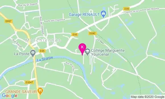 Localisation Bernard Degroote