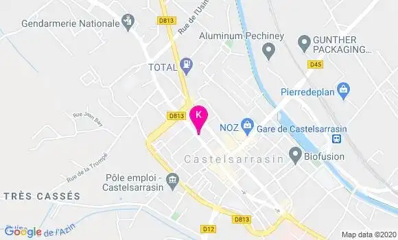 Localisation Guillaume Teillac