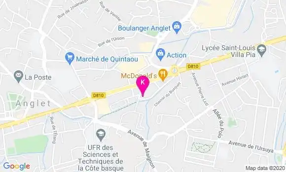 Localisation Alex Bernard