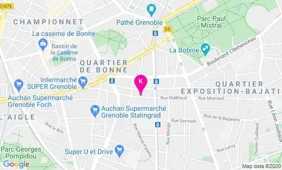 Localisation Sandrine Rougerie