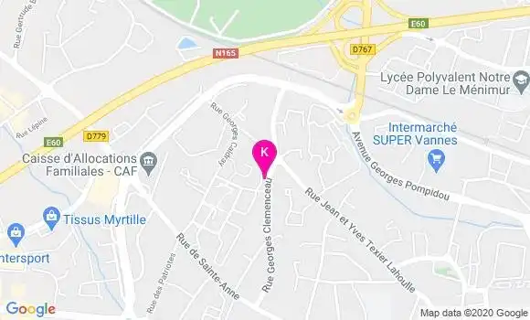 Localisation Damien Le Strat
