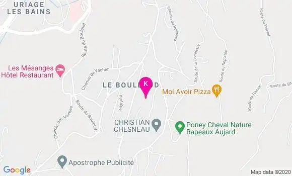 Localisation Fabrice Francoz