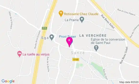 Localisation Agathe Severac