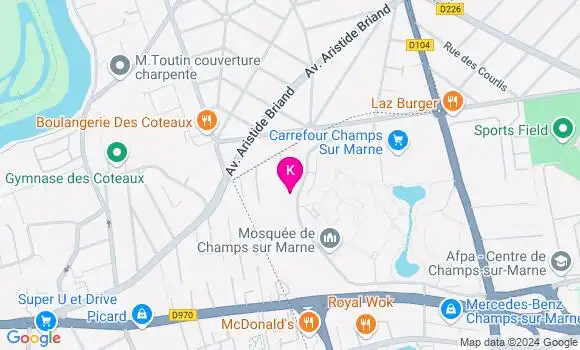 Localisation Jean Etienne Amusan