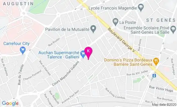 Localisation Maud Matuchet