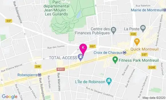 Localisation Pierre Jean Belot