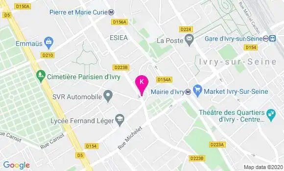 Localisation Laeticia Ouerdi
