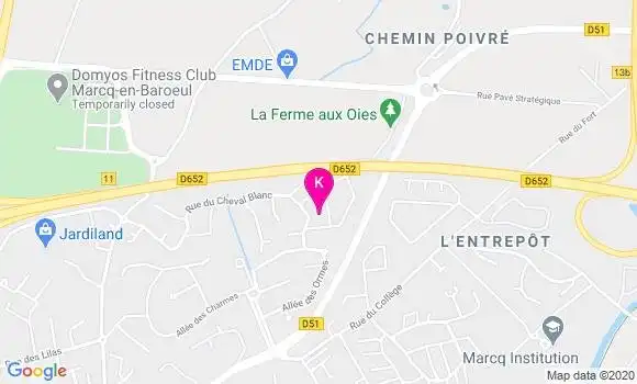 Localisation Sandrine Wuilmotte Sartelet
