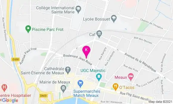 Localisation Benedicte Lacour