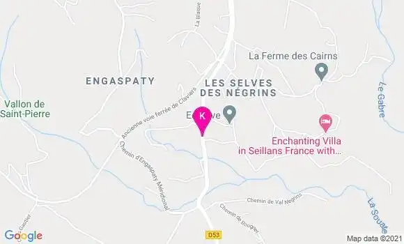 Localisation Laurence Beliakoff