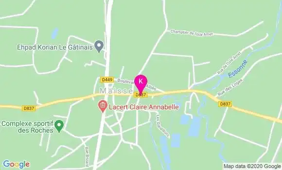 Localisation Alexandra Mathey