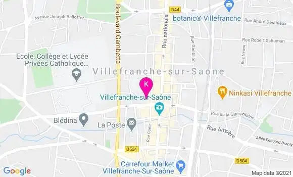 Localisation Didier Perraud