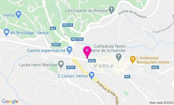 Localisation Sandrine Tournier
