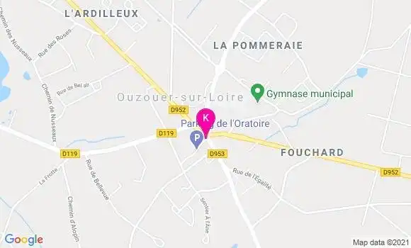 Localisation Agnes De Girard