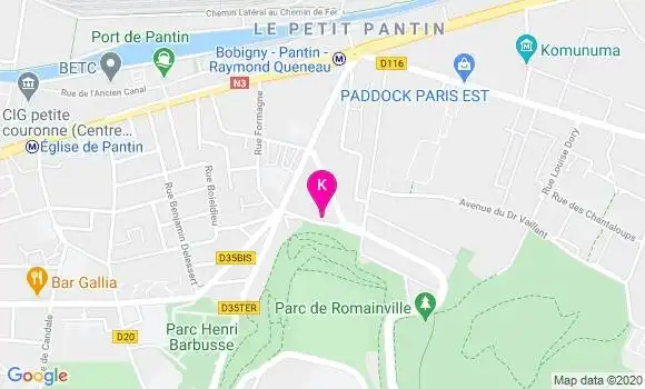 Localisation Christophe Paul