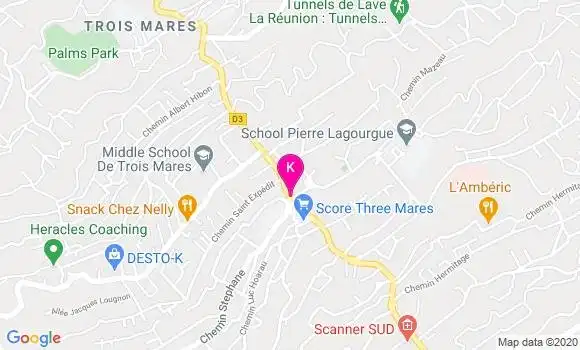 Localisation Thomas Coriol