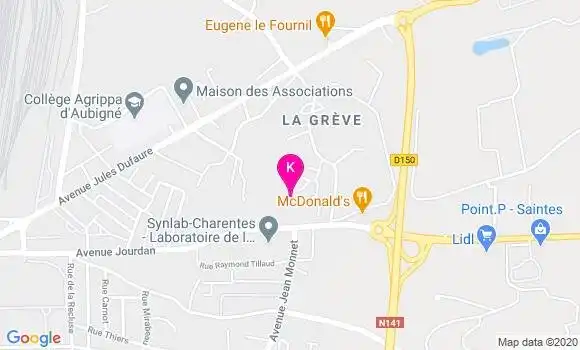 Localisation Luce Peiro