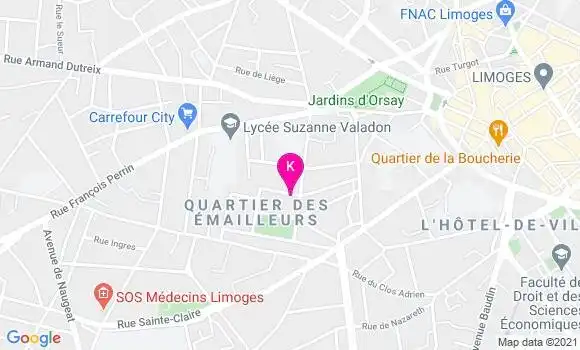 Localisation Antoine Boy