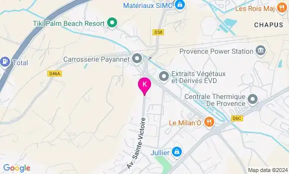 Localisation Thomas Prioux