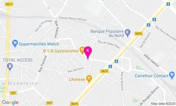 Localisation Genevieve Thery