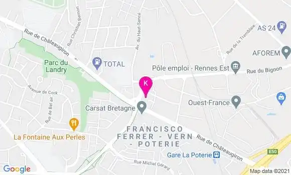 Localisation Annabelle Fallais