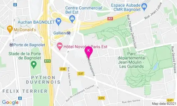 Localisation Adrien Le Bourhis