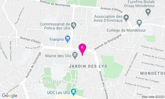 Localisation Marie Christine Larmet