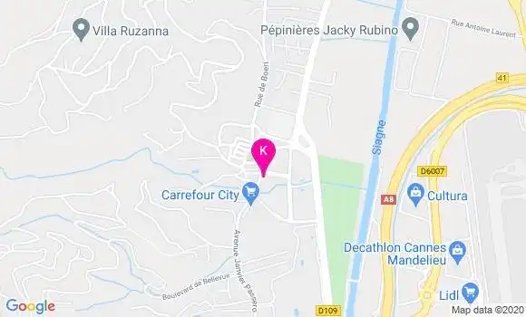 Localisation Benjamin Broglio