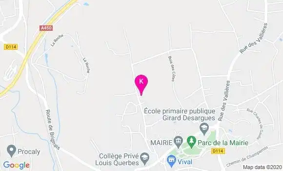 Localisation Marine Petton