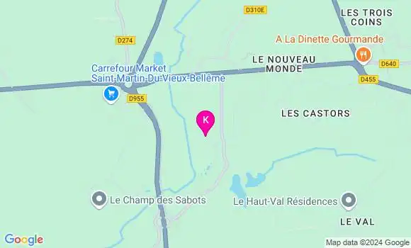 Localisation Cyrielle Perrut