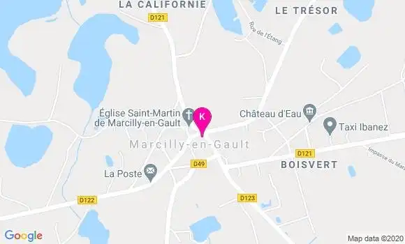 Localisation Justine Campagne