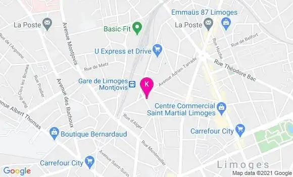Localisation Severine Chaput