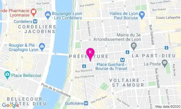 Localisation Maurice Gauthier