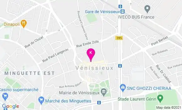 Localisation Caroline Evans