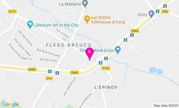 Localisation Helene Pourchau