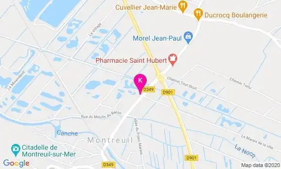 Localisation Arnaud Dhainaut