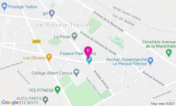 Localisation Alexandre Lasserre