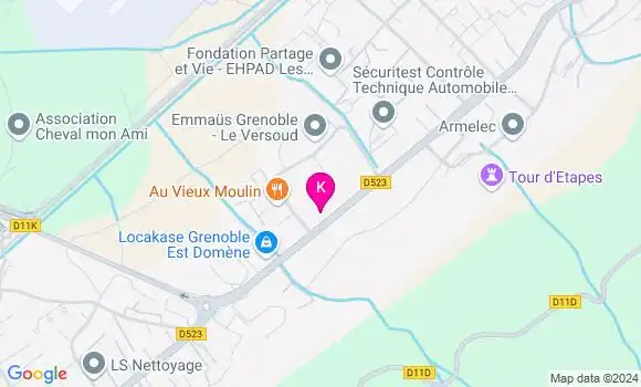 Localisation Michel Mouraille
