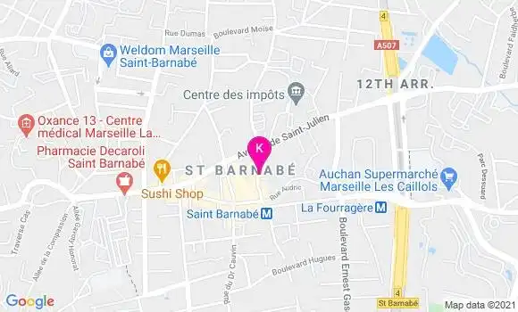 Localisation Christine Scarlini