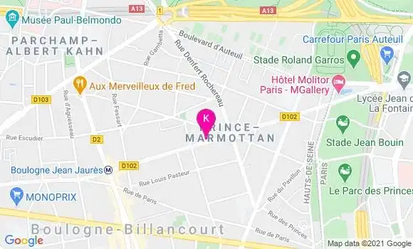Localisation Jean Marie Drouard